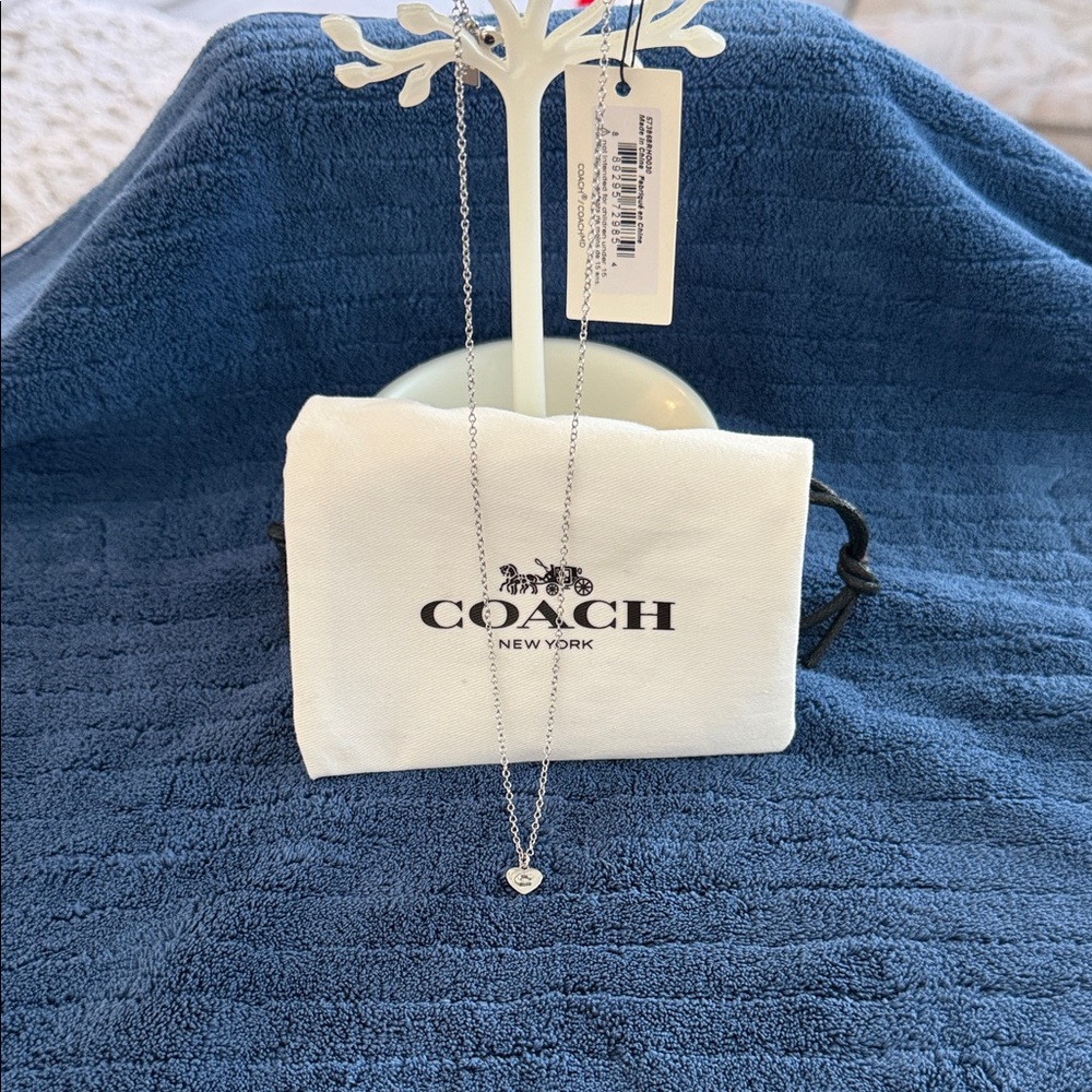 Coach Silver Necklace